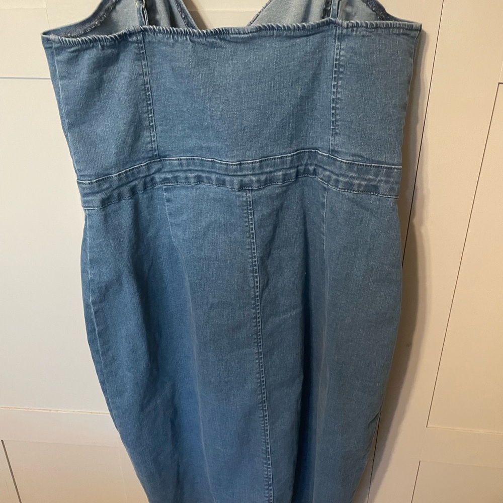 SHEIN Blue Denim Dress - Picture 7 of 12